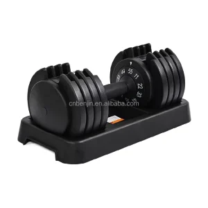 55 lb Adjustable Dumbbell for Bodybuilding