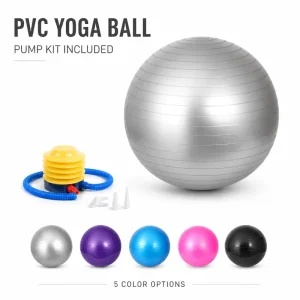 55cm Pregnancy Yoga Ball for Prenatal Stretching, Pelvic Mobility, Posture Support, and Maternity Exercise