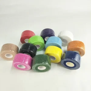 5cm*4.5m Cotton Elastic EAB Sports Tape with Hook Grips for Weightlifting Thumb Protection