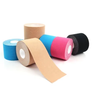 5cm Cotton Kinesiology Sports Tape Elastic Bandage for Wrist Neck and Knee Support