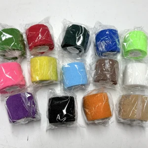 5cm Self-Adhesive Cohesive Bandage Sports Tape for Finger Wrist Knee Soccer Fitness Gym and Horse Use
