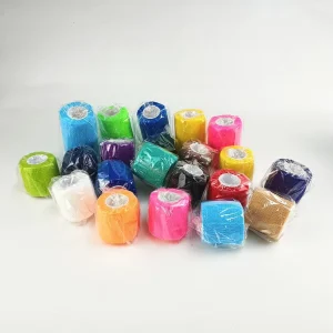 5cm Self-Adhesive Cohesive Bandage for Children Sports Tape for Finger Wrist Knee Soccer Fitness and Gym Use