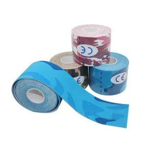 5cm Sports Kinesiology Tape Protective Elastic Bandage for Knee, Leg, Joint and Wrist Support, Physical Therapy
