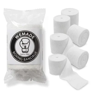 5cm X 10m Custom Premium Quality Lightweight Durable Cotton Gauze Boxing Bandage Boxing Gauze Hand Wraps for MMA