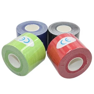 5cm x 5m Rayon Kinesiology Tape Adhesive Bandage for Fitness, Wrist Support, and Physical Therapy