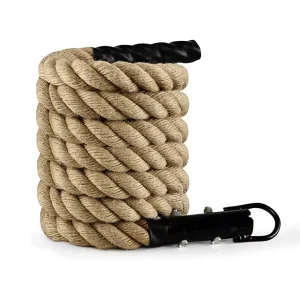 5m Gym Climbing Rope Battle Rope for Fitness Strength Training Exercises Home Workout Jute Rope