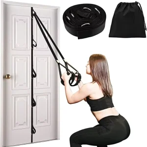 5m Suspension Training Belt with Door Clip Anchor Strap