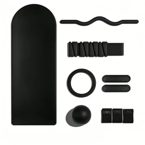 5mm Non-Slip High-Grip Yoga Mat Set for Yoga and Pilates Practice