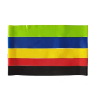 5pcs Latex Heavy Duty Home Gym Fitness Body Stretching Band Exercise Carry Bag Yoga Loops Mini Resistance Bands Set