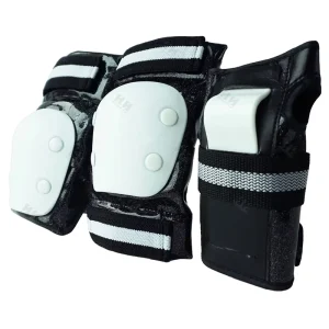 6-Piece Sport Protective Gear Set with Wrist Guards Knee Pads and Elbow Pads for Skating Cycling