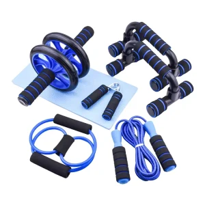 6-in-1 Abdominal Wheel Roller Kit for Home Fitness