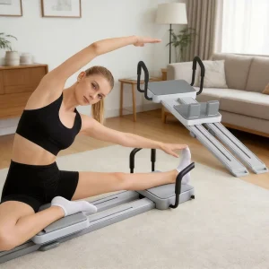 6-in-1 Ski Simulation Step Pilates Board, Adjustable, for Home Core Training