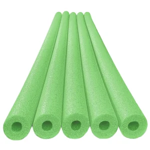 6.5 cm Diameter EVA Pool Noodles, Solid/Hollow Floating Buoyancy Tubes for Swimming and Fitness