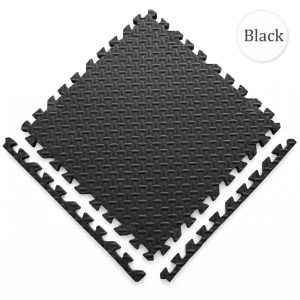 60 x 60 x 1.0 cm Waterproof PE Interlocking Foam Gym Mats Set