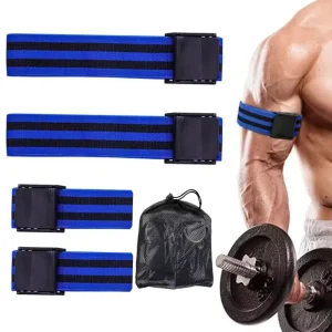 60cm/90cm Blood Flow Restriction Bands for Arm, Leg, Glute and Hip Training