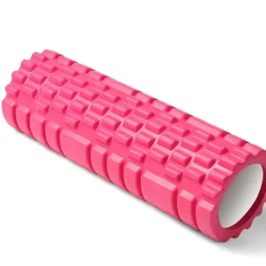 61cm Foam Yoga Roller with Sturdy PVC Tube Core and Soft EVA Foam Surface for Muscle Massage