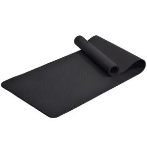 6mm Extra-Long Dual-Color TPE Yoga Mat Non-Slip Home Workout Pilates Fitness Floor Mat