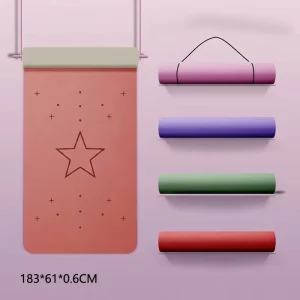 6mm TPE Yoga Mat for Postpartum Pelvic Floor Rehabilitation and Neuromuscular Facilitation