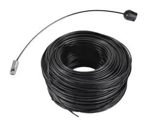 6mm TPU-Coated Steel Wire Rope U-Style Pulley Cable Replacement for Gym Cable Machines