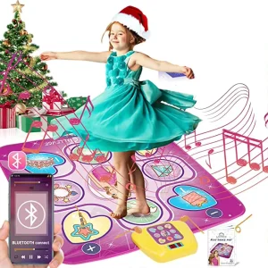 7 Modes Electronic Princess Dance Music Play Mat with Bluetooth for Children