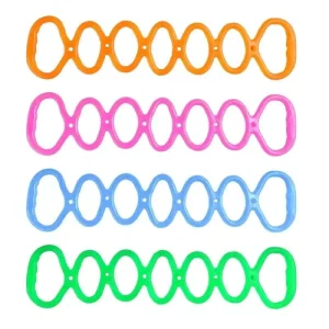 7-Ring Adjustable Resistance Band for Walking Exercise and Fitness