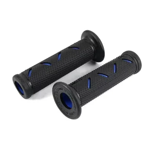 717 Style Motorcycle Handlebar Grips 7/8 22mm Universal Anti-Slip Rubber Hand Grips with Multiple Colors