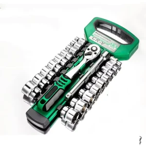 72T Ratchet Socket Wrench Handle 1/4 3/8 1/2 Inch Drive Multifunctional Hand Tool OEM Supported for Automotive Maintenance