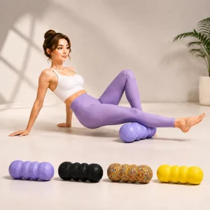 75 Shore Extra-Firm EPP Four-Head Spine Protection Peanut Massage Roller