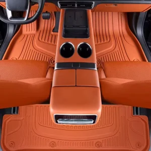 7D TPE 10mm Thick Anti Slip Universal All Weather Odorless Double Layer Car Floor Mat