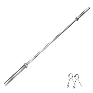 7FT Steel 20kg Power Weightlifting Barbell for Training and Competition