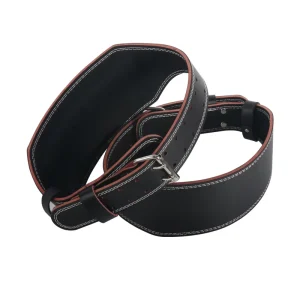 7MM Adjustable Padded Back Support Weightlifting Belt for Strength Training