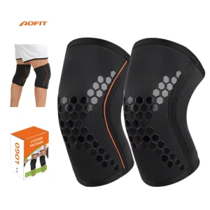 7MM Thick Neoprene Knee Compression Braces with Non-Slip Support