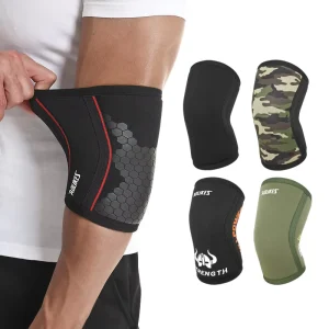 7mm Elbow Brace and Fitness Elbow Pad, Elbow Support for Gym and Sports