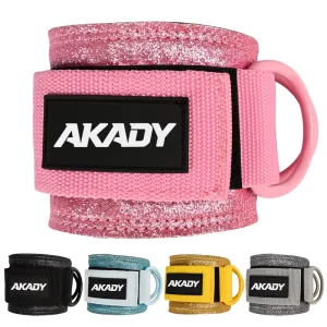 7mm Neoprene Ankle Strap for Cable Machine Glute and Hip Abductor Workouts