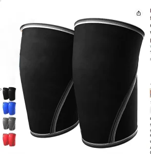 7mm Neoprene Compression Knee Support and Elbow Pads for Weightlifting