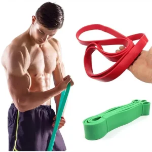 8-15 lb Black Thick Exercise Yoga Glute Resistance Band