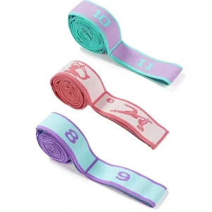 8 9 11numbers Stretch Resistance Band Ballet Latin Ballerina Dance Yoga Elastic Band for Girls