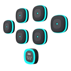 8-Piece Multifunctional Separate Boxing Target Set with Long-Distance Controlled Punching Targets for Home Fitness Boxing