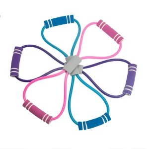 8-Shape Yoga Resistance Band Pull Rope with Handles