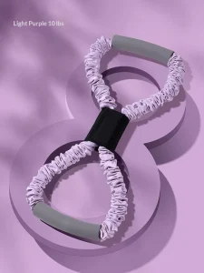 8-Shaped Resistance Band Back and Chest Expander Elastic Rope for Women Yoga and Fitness