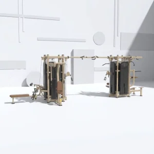 8-Station Commercial Metal Multifunctional Gym Machine
