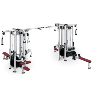 8-Station Home Gym Equipment Metal Multi-Station Fitness Machine