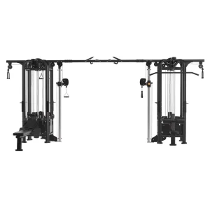 8-Station Multi-Functional Metal Trainer with 100kg Weight Stack for Commercial Use