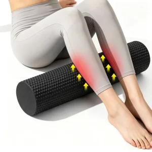 875B EVA Foam Roller for Fitness, Exercise, and Fascial Massage