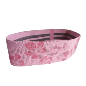 8cm Wide Polyester Yoga Hip Resistance Bands, 3-Piece Set