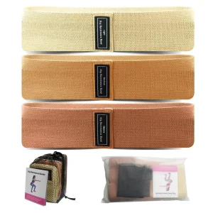 8cm x 76cm Polyester Cotton Elastic Resistance Loop Bands for Sport, Gym, and Yoga