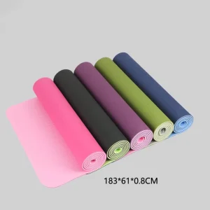 8mm Dual-Tone TPE Yoga Mat