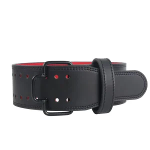 8mm Heavy Duty Customized Color Fitness Reverse Prong Belt Weightlifting Belt for Powerlifting Squat Strength Training Exercise