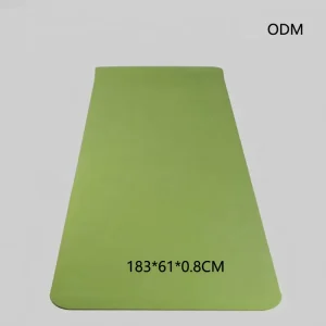 8mm TPE Yoga Mat for Gym and Studio Pilates