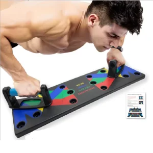 9-in-1 Push-Up Board for Chest Muscle Training and Fitness Workouts